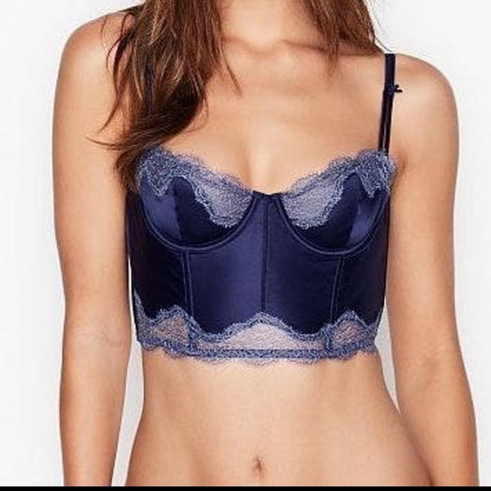 NWT Dream Angels Unlined Balconette Bra Bustier
